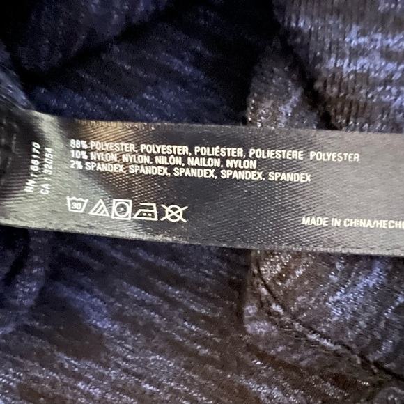 ANTHROPOLOGIE Saturday Sunday Narva Swing Dress Navy Blue Size Large - Picture 11 of 13